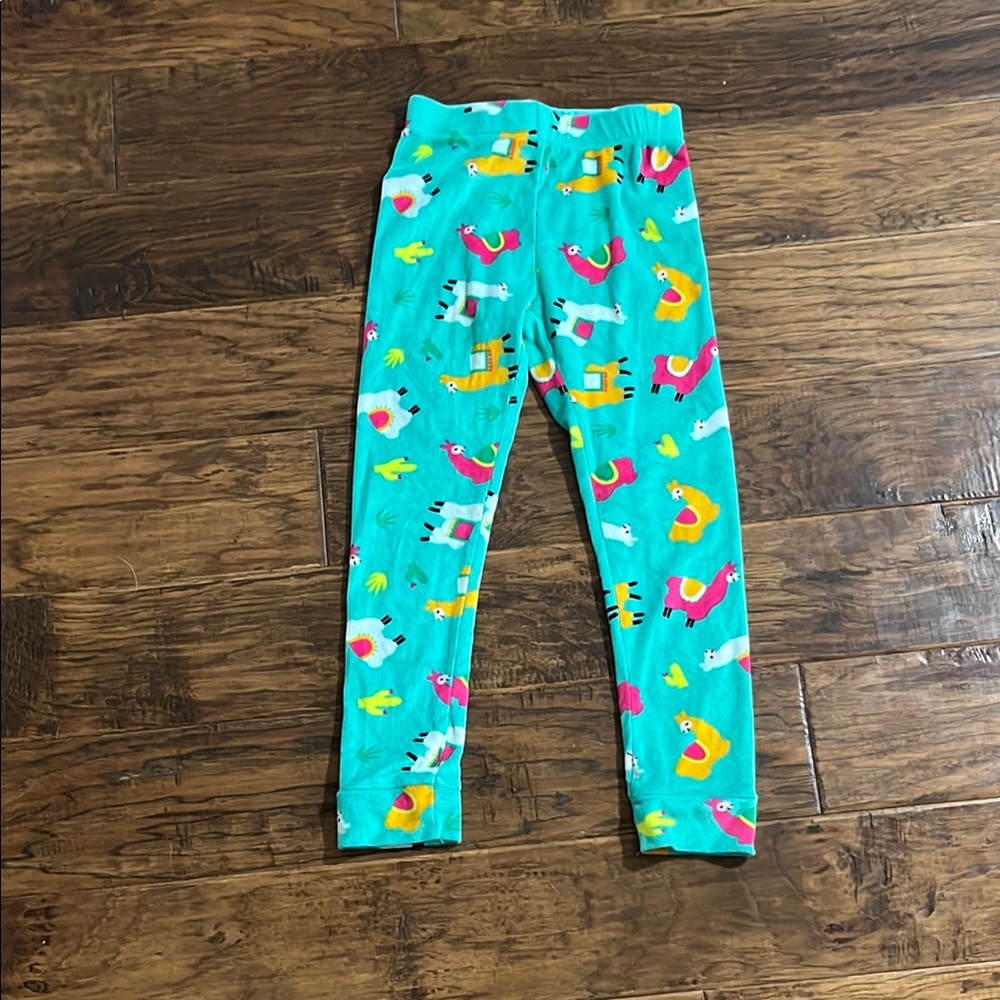 Cat & Jack Kids Sweatpants - Teal with Multicolor Animals